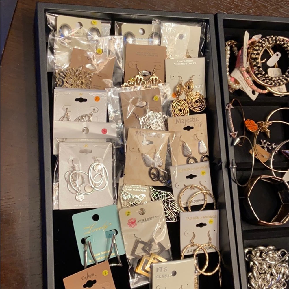50 piece lot of costume jewelry